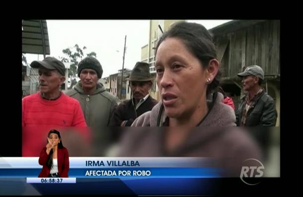 Dos personas quedaron detenidas por robar ganado en Chimborazo